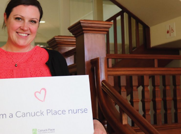 Canuck Place nurse Angela