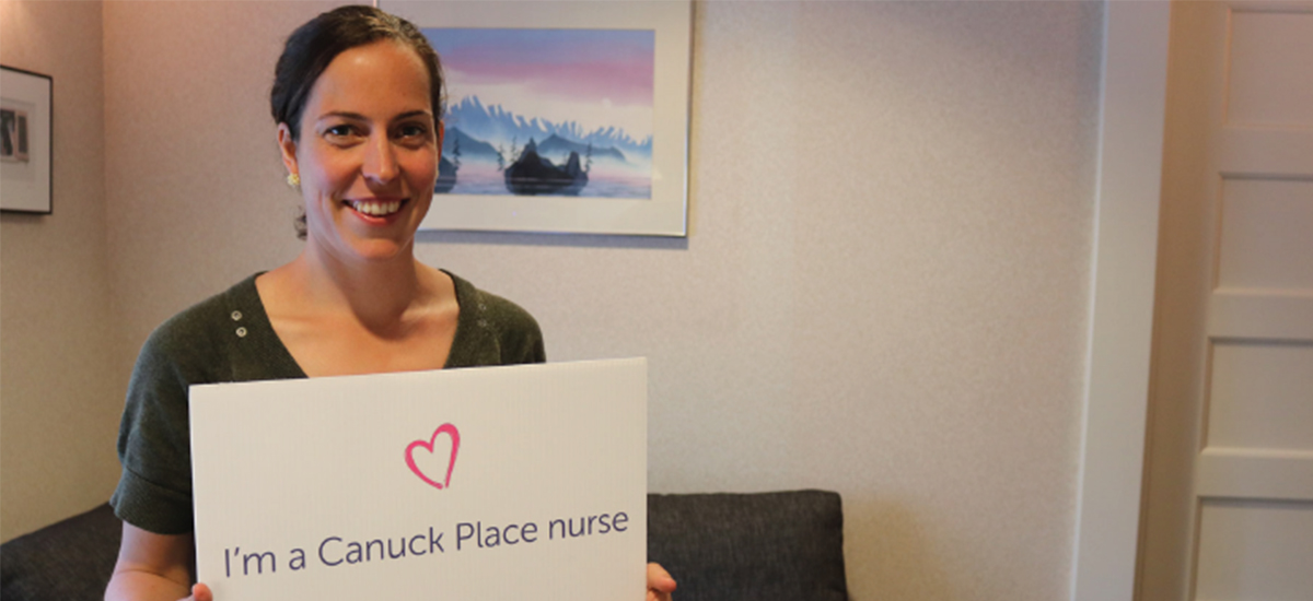 Canuck Place nurse Laura