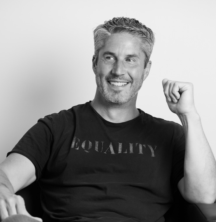 Portrait of Brent Marshall, who is a Canuck Place partner