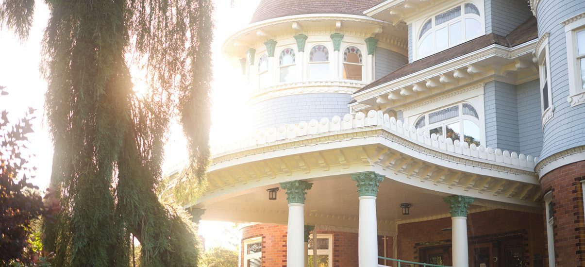 An image of Canuck Place Children's Hospice at golden hour