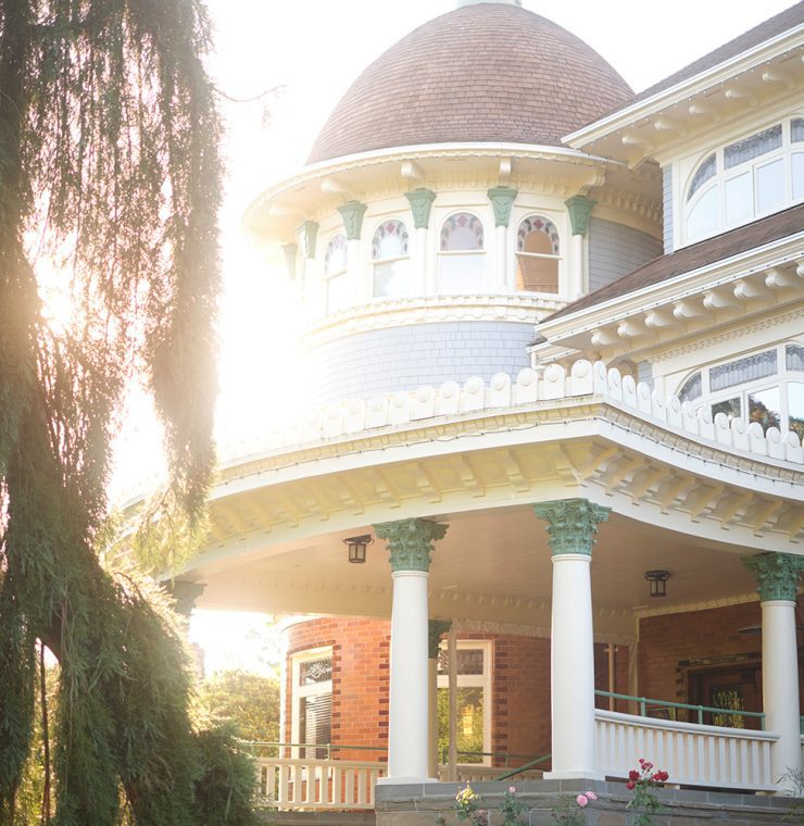 An image of Canuck Place Children's Hospice at golden hour