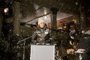 Canuck Place lighting of the house