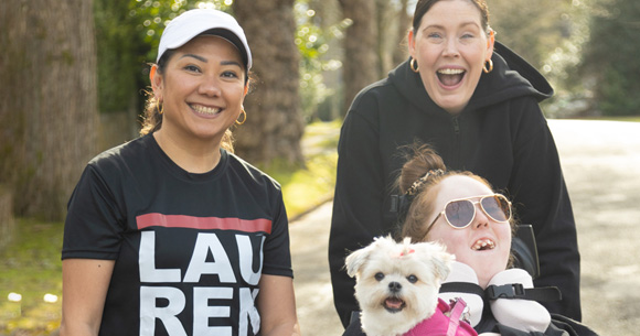 Aubrey, Cherie and Charlie-Anne