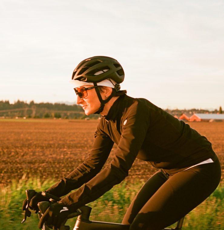 Mireille Larosa, Canuck Place Mom training for Tour de Canuck Place