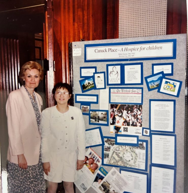 Brenda Eng and Betty Davies, Canuck Place founders