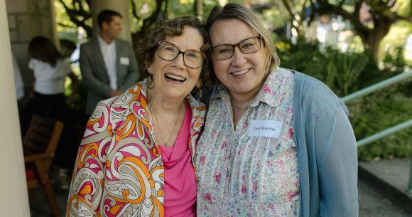 Merle Rector and Cora Boecker, Canuck Place Volunteers