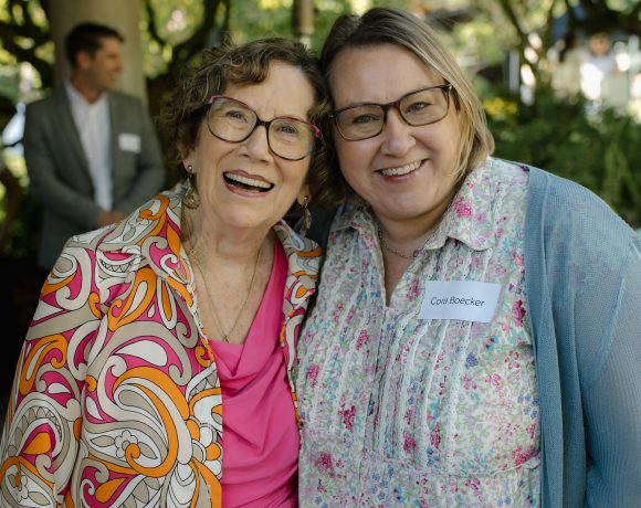 Merle Rector and Cora Boecker, Canuck Place Volunteers
